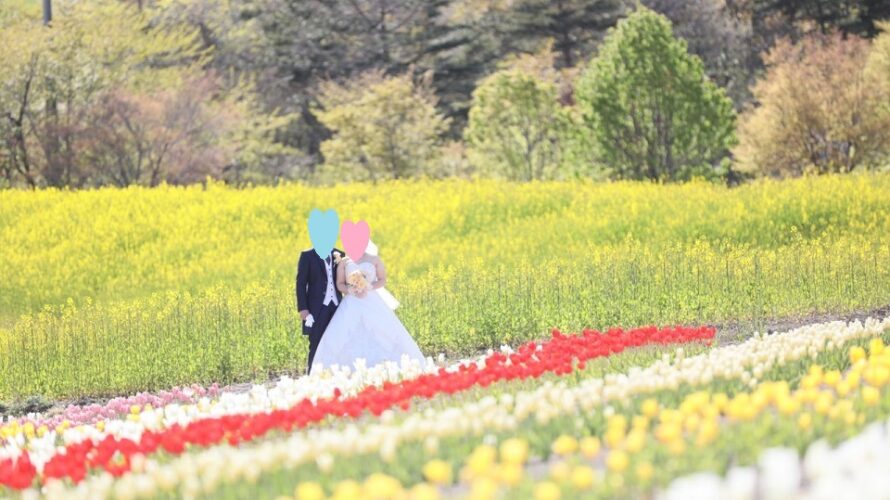 出会って一年以内に結婚式♡素敵なお写真が届きました